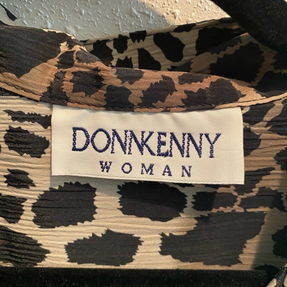 DonnKenny Animal Print Button Down - Picture 4 of 4